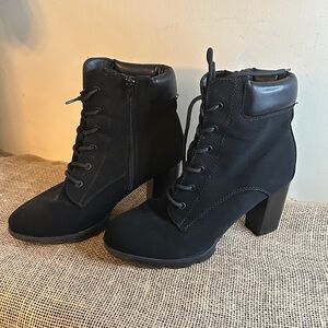 Elegant Black Women's Ankle Boots
